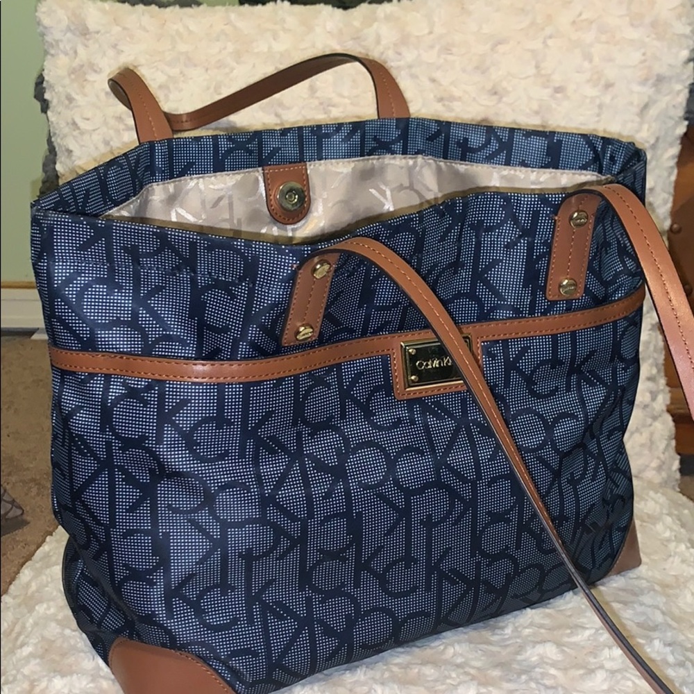 CK logo tote